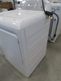 27"W Electric Front Load Dryer in White