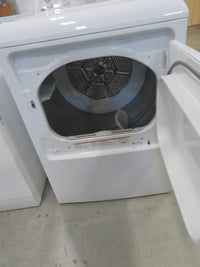 27"W Electric Front Load Dryer in White