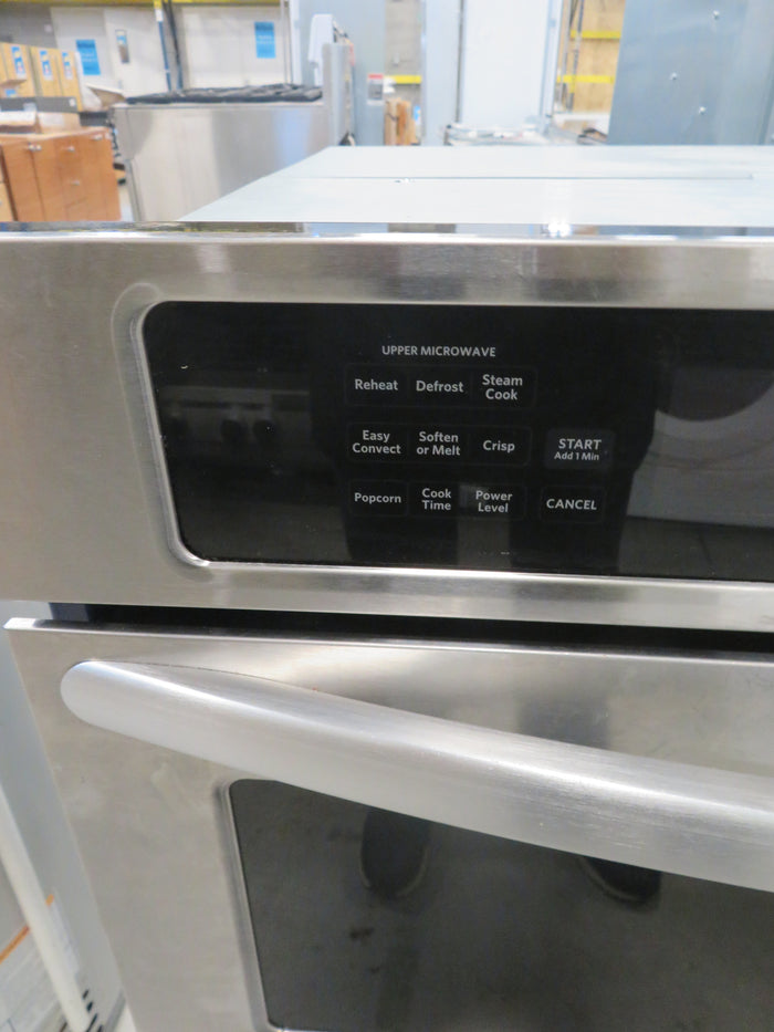 30"W Kitchenaid Double Wall Oven Stainless steel