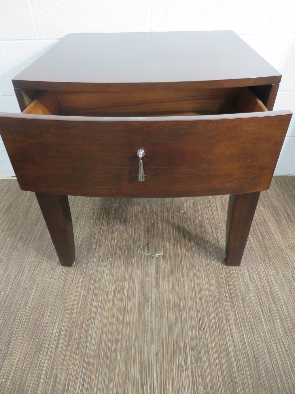 Single Drawer Wooden Side Table