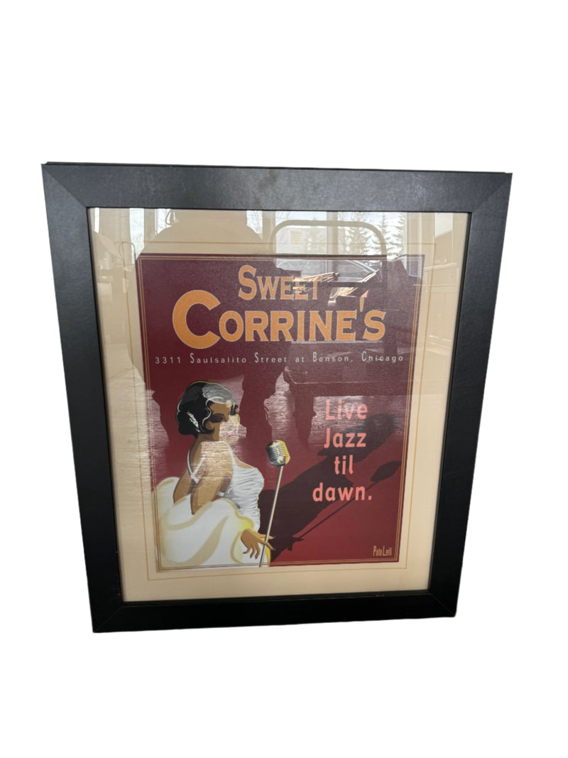 Sweet Corrine's Live Jazz Artwork