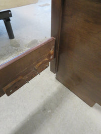 57"W wood Bedframe
