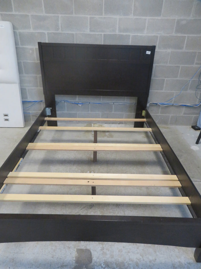 63..5"W Black Painted Bedframe