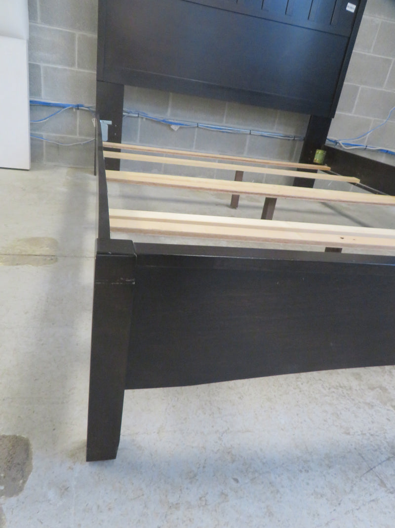 63..5"W Black Painted Bedframe