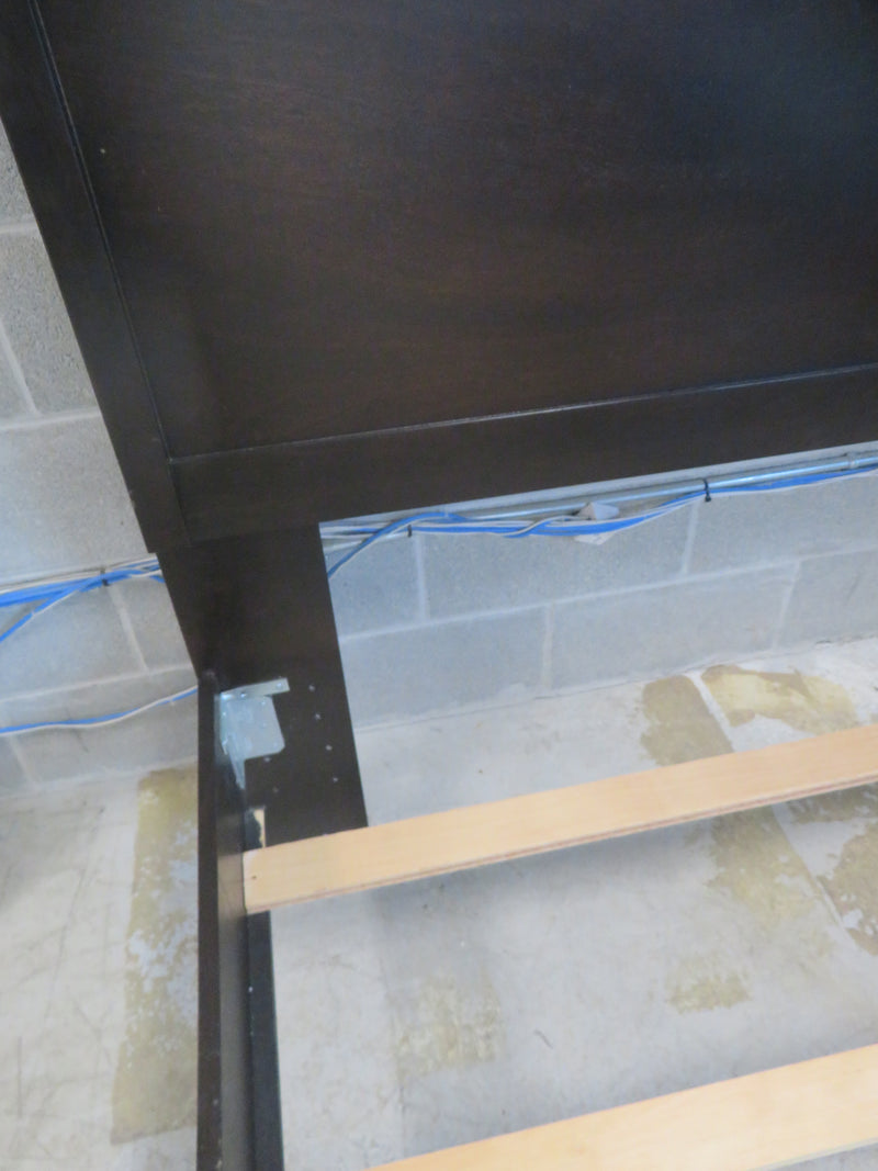 63..5"W Black Painted Bedframe