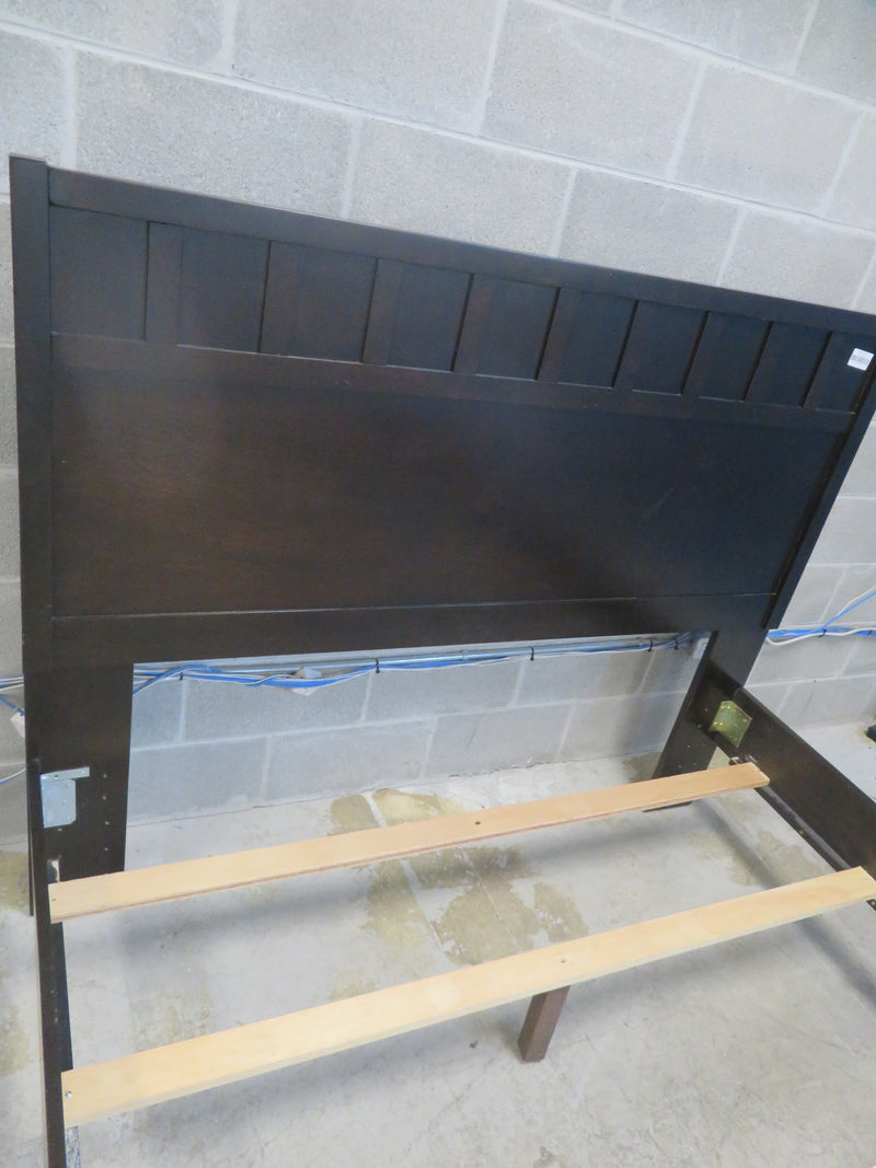 63..5"W Black Painted Bedframe