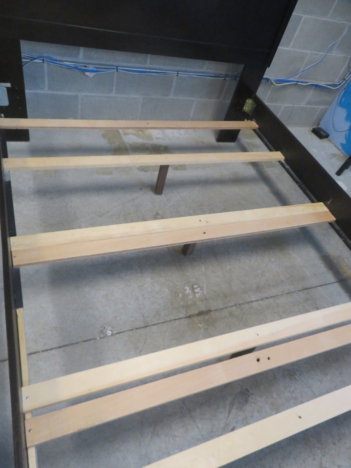 63..5"W Black Painted Bedframe
