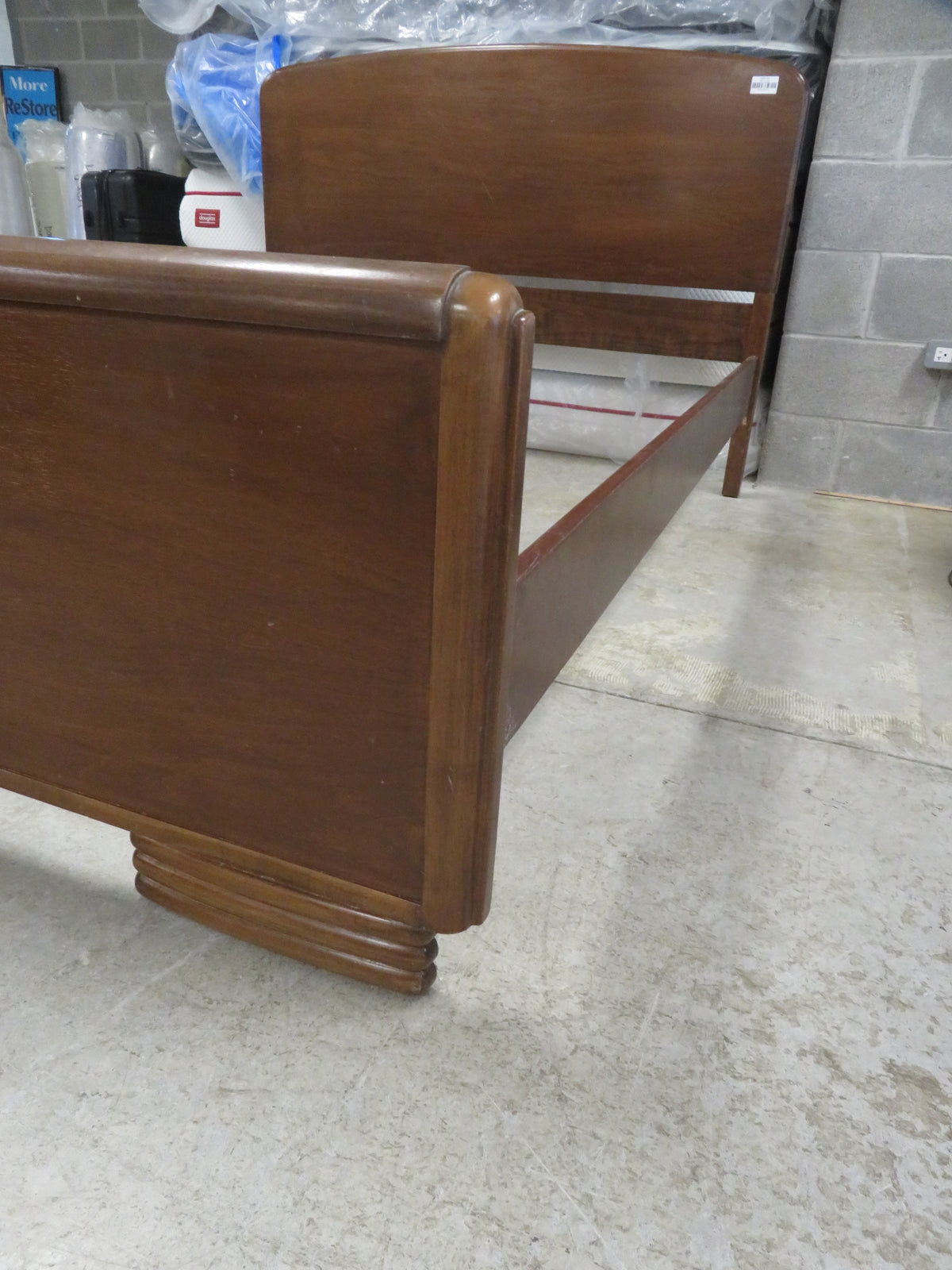 57"W wood Bedframe