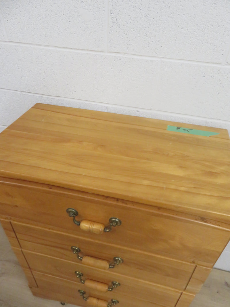 31"W  4-Drawer Dresser in Wood
