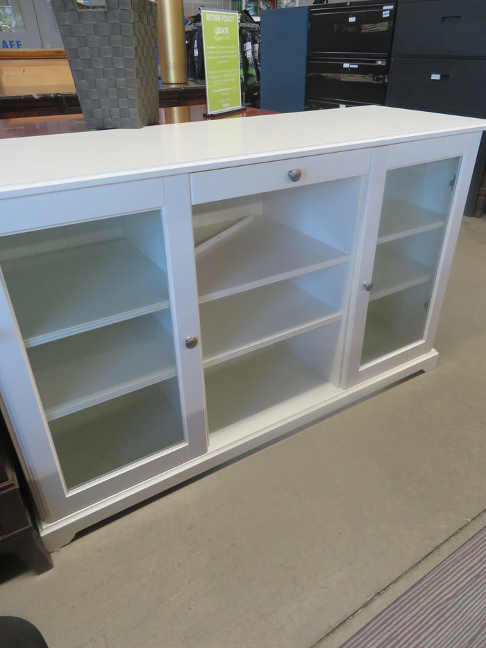 57"W White Side Board
