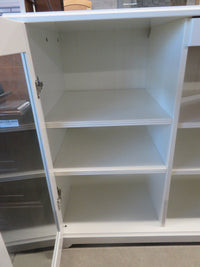 57"W White Side Board