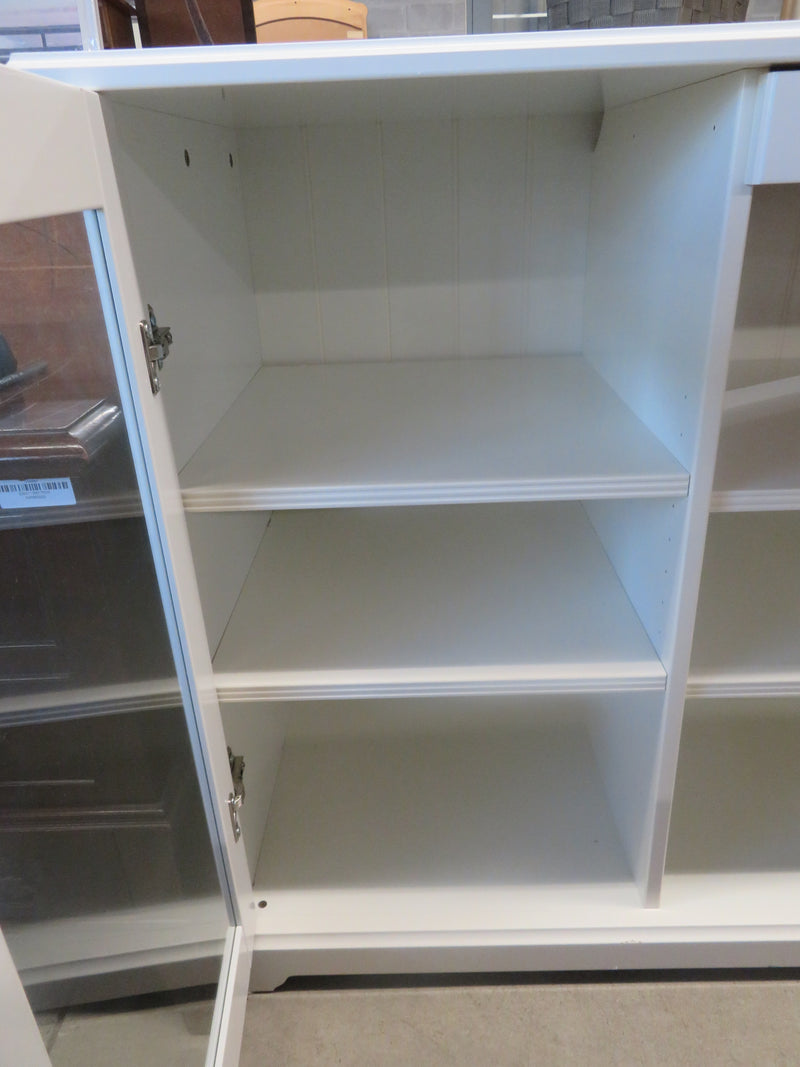 57"W White Side Board
