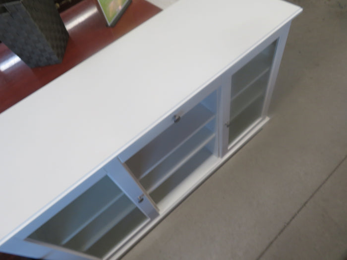 57"W White Side Board
