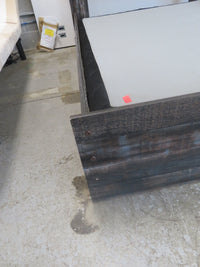 57"W Wooden Bed