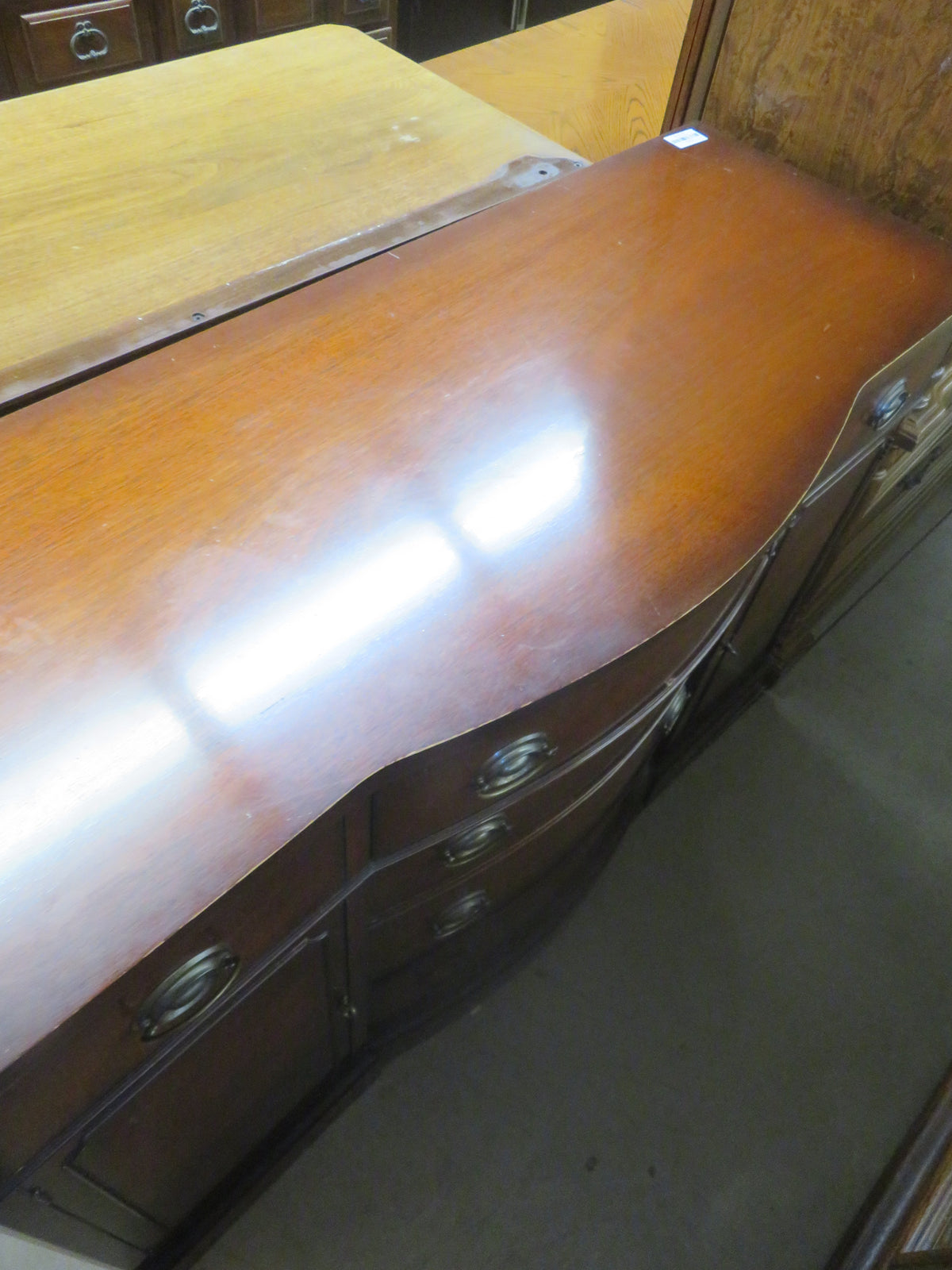 54"W Wooden Side Board