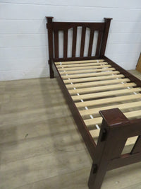 Solid Pine Bed Frame - Twin