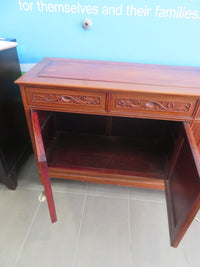 71"W Wooden Side board