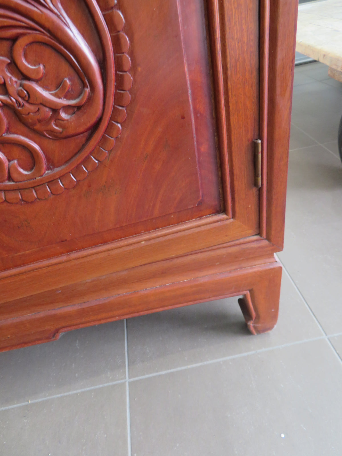 71"W Wooden Side board