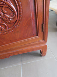 71"W Wooden Side board