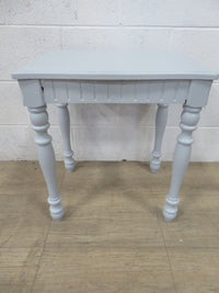 Side Table Painted in Gray