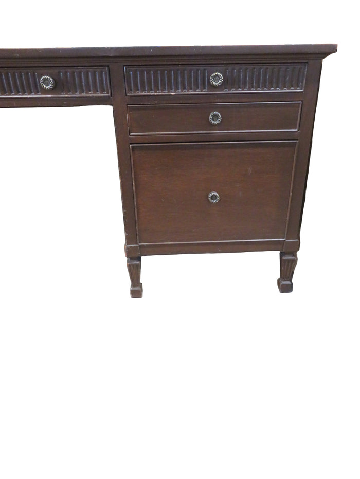 72"W Wooden Desk