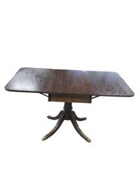 57.5" W Drop Leaf Dining Table