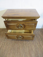 2-Drawer Veneer Night Stand