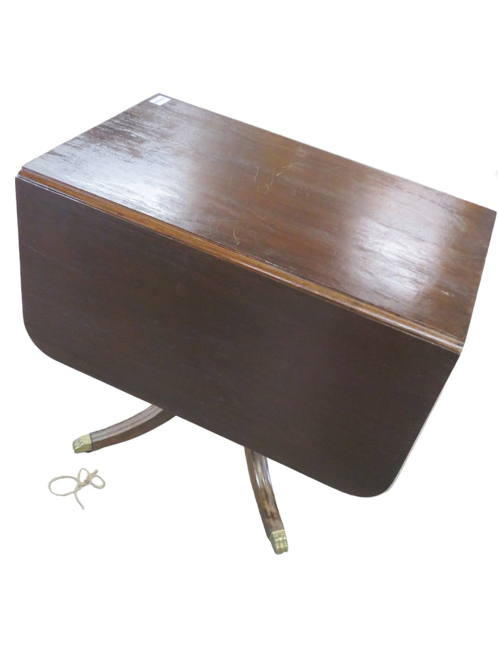 57.5" W Drop Leaf Dining Table