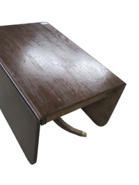 57.5" W Drop Leaf Dining Table
