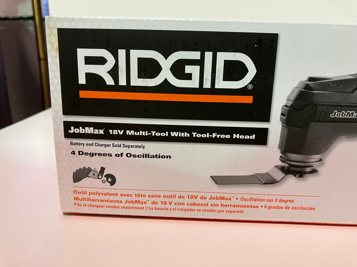 RIDGID Oscillating Multi-Tool