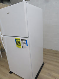 30"W 18.3 Cu Ft Top Freezer Refrigerator in White