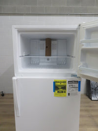 30"W 18.3 Cu Ft Top Freezer Refrigerator in White