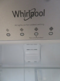 30"W 18.3 Cu Ft Top Freezer Refrigerator in White