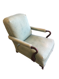 Antique Jade Platform Reclining Armchair