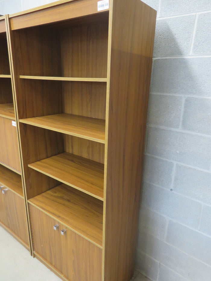 Russet Bookcase With Shelves
