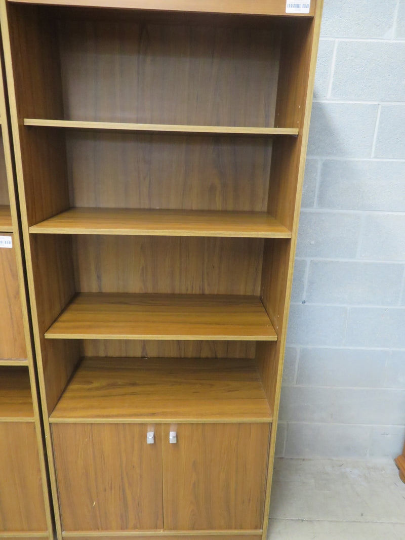 Russet Bookcase With Shelves