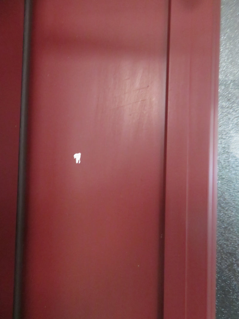 36"W Pre-Hung Door in Burgundy Vinyl