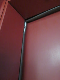 36"W Pre-Hung Door in Burgundy Vinyl