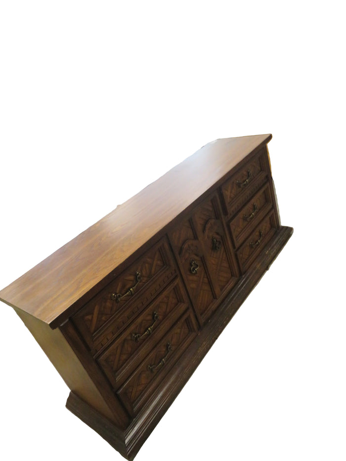 70"W 9-Drawer Dresser in Wood