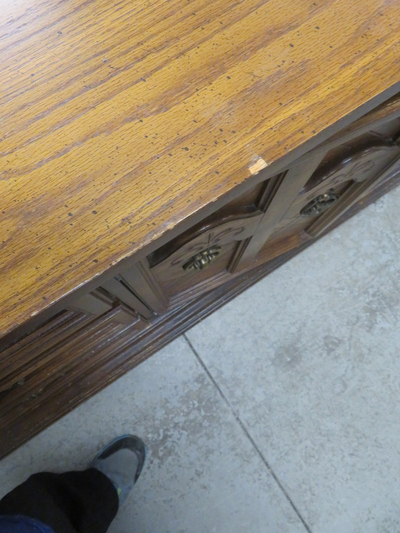 70"W 9-Drawer Dresser in Wood