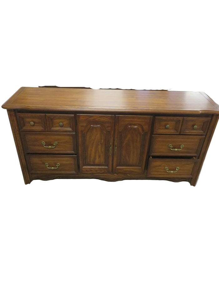 68"W 9-Drawer Dresser in Wood