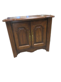27"W Wooden Side Table