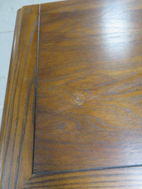 27"W Wooden Side Table