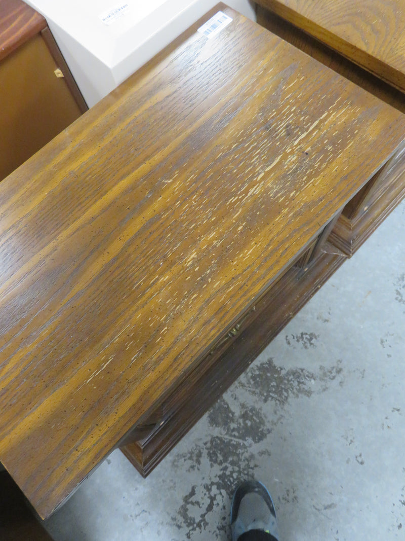 28.5"W Wooden Side Table