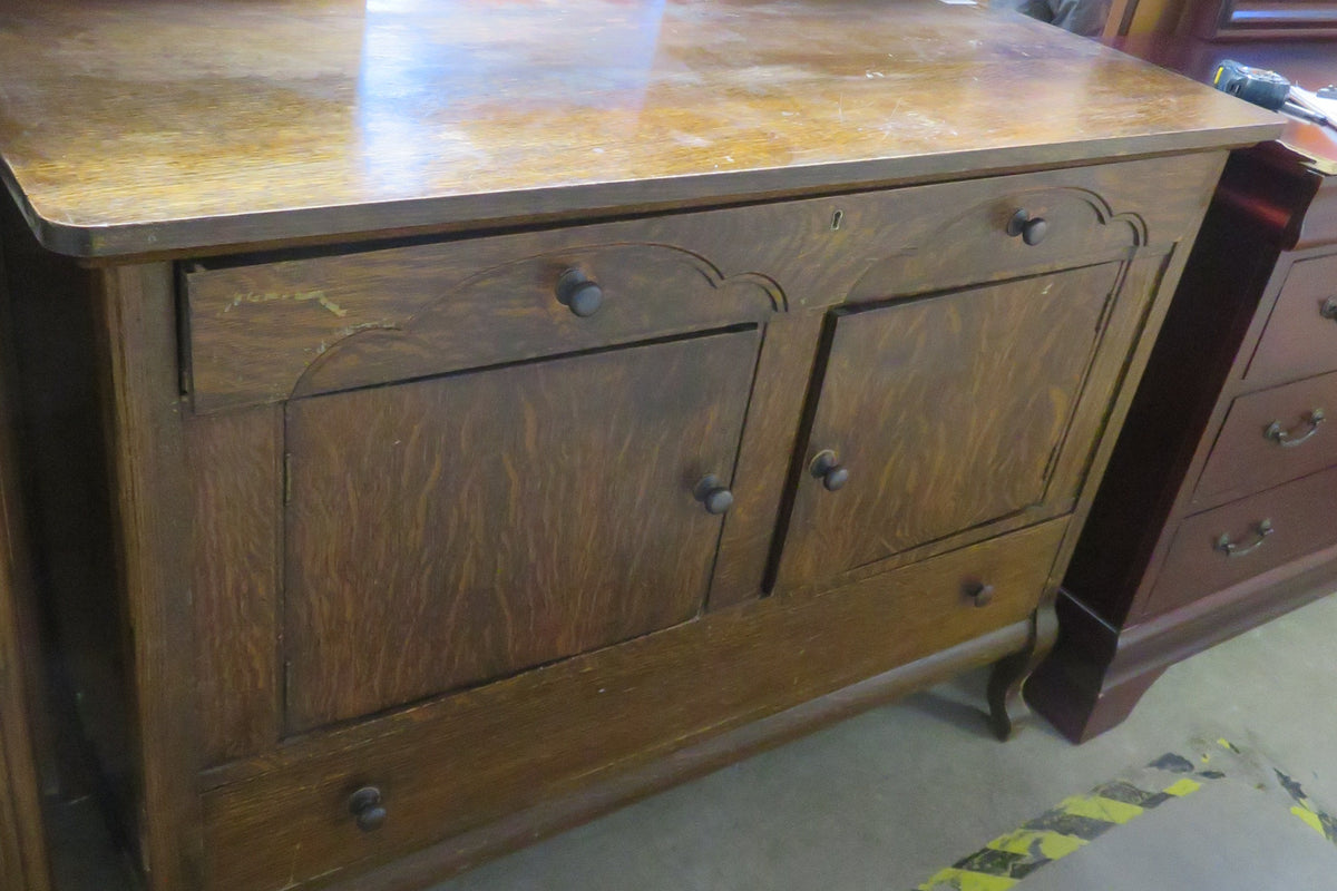 52"W Wooden Sideboard