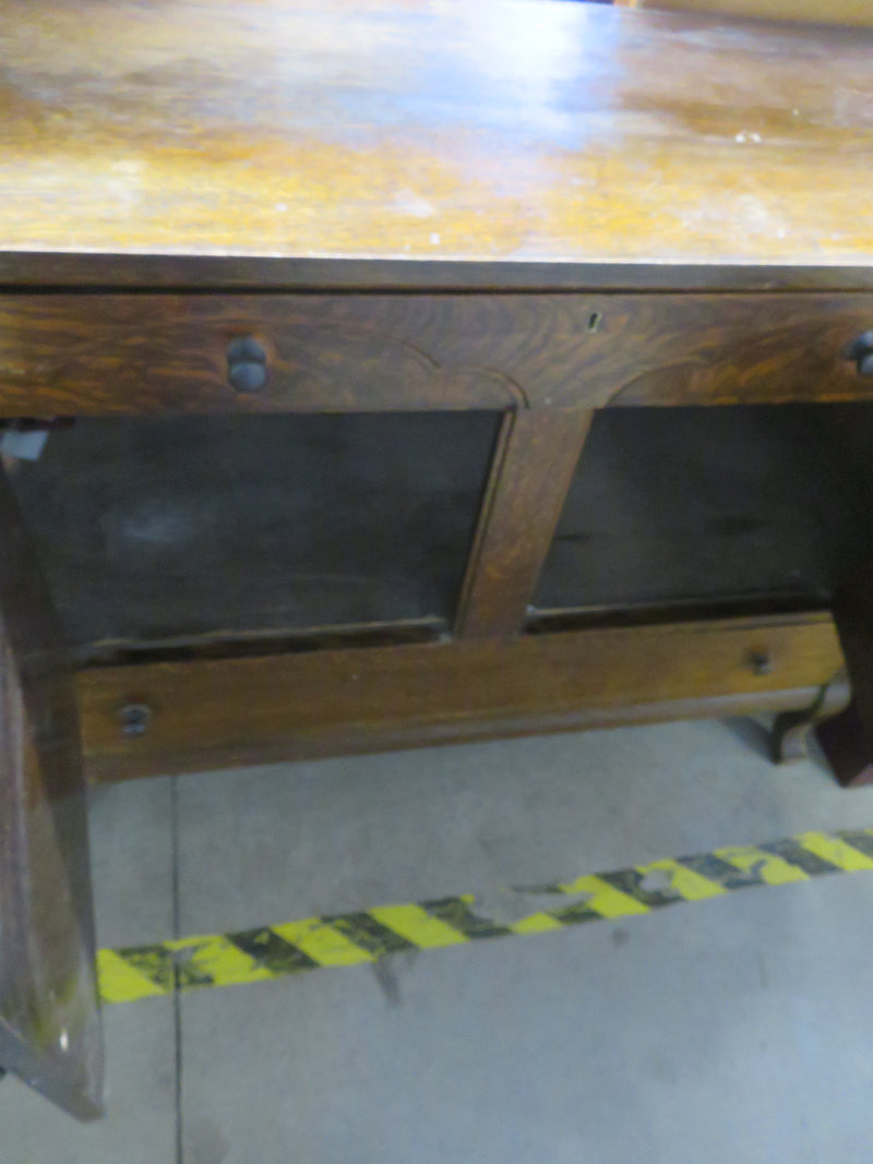 52"W Wooden Sideboard