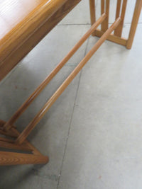 52"W Wooden Table