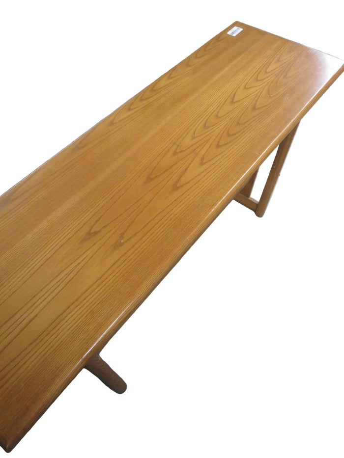52"W Wooden Table