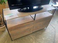 Modern console table with minimalist design