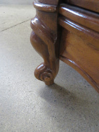 26"W X 26"D Round Wooden Table + Drawer